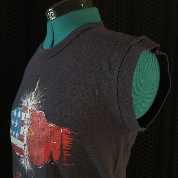 Vintage 80's Rocky IV Tee - Picture 4 of 6